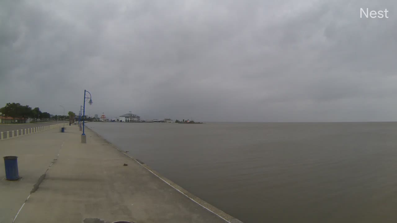 Lakefront NOLA Hurricane Track Cam 6 Recording Barry (2019)