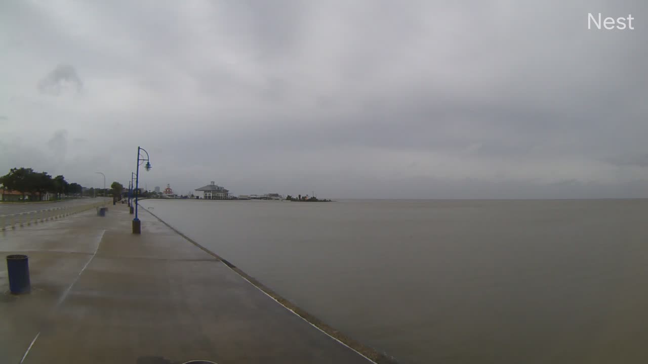 Lakefront NOLA Hurricane Track Cam 6 Recording Barry (2019)