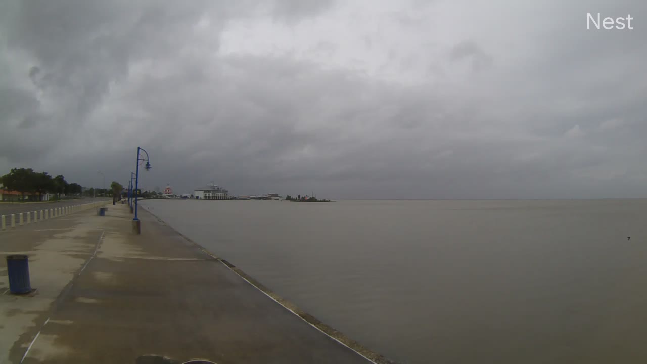 Lakefront NOLA Hurricane Track Cam 6 Recording Barry (2019)