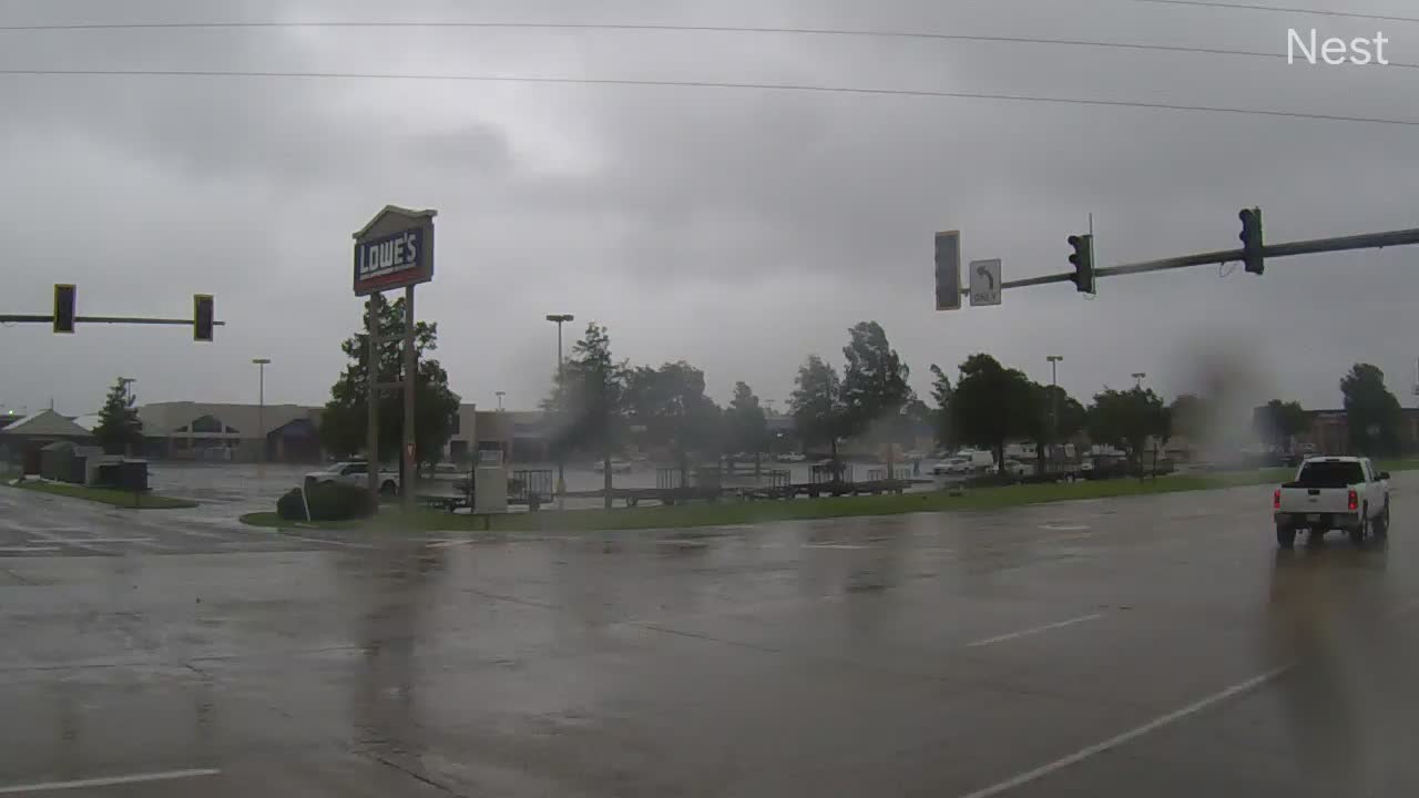 New Iberia, LA Hurricane Track Cam 4 Recording Barry (2019)