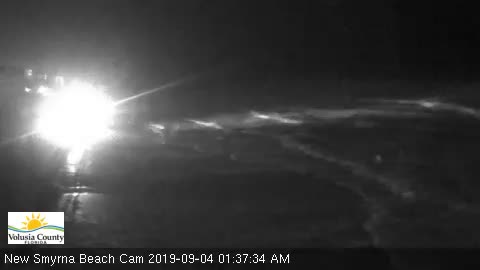 New Smyrna Beach/Flager Avenue Beach Cam Dorian (2019)