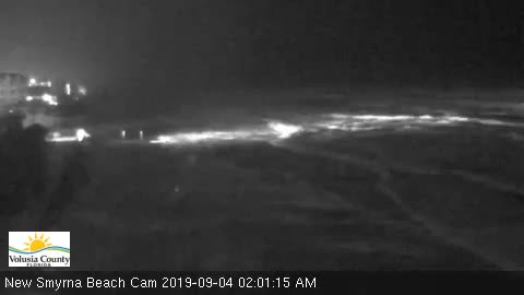 New Smyrna Beach/Flager Avenue Beach Cam Dorian (2019)