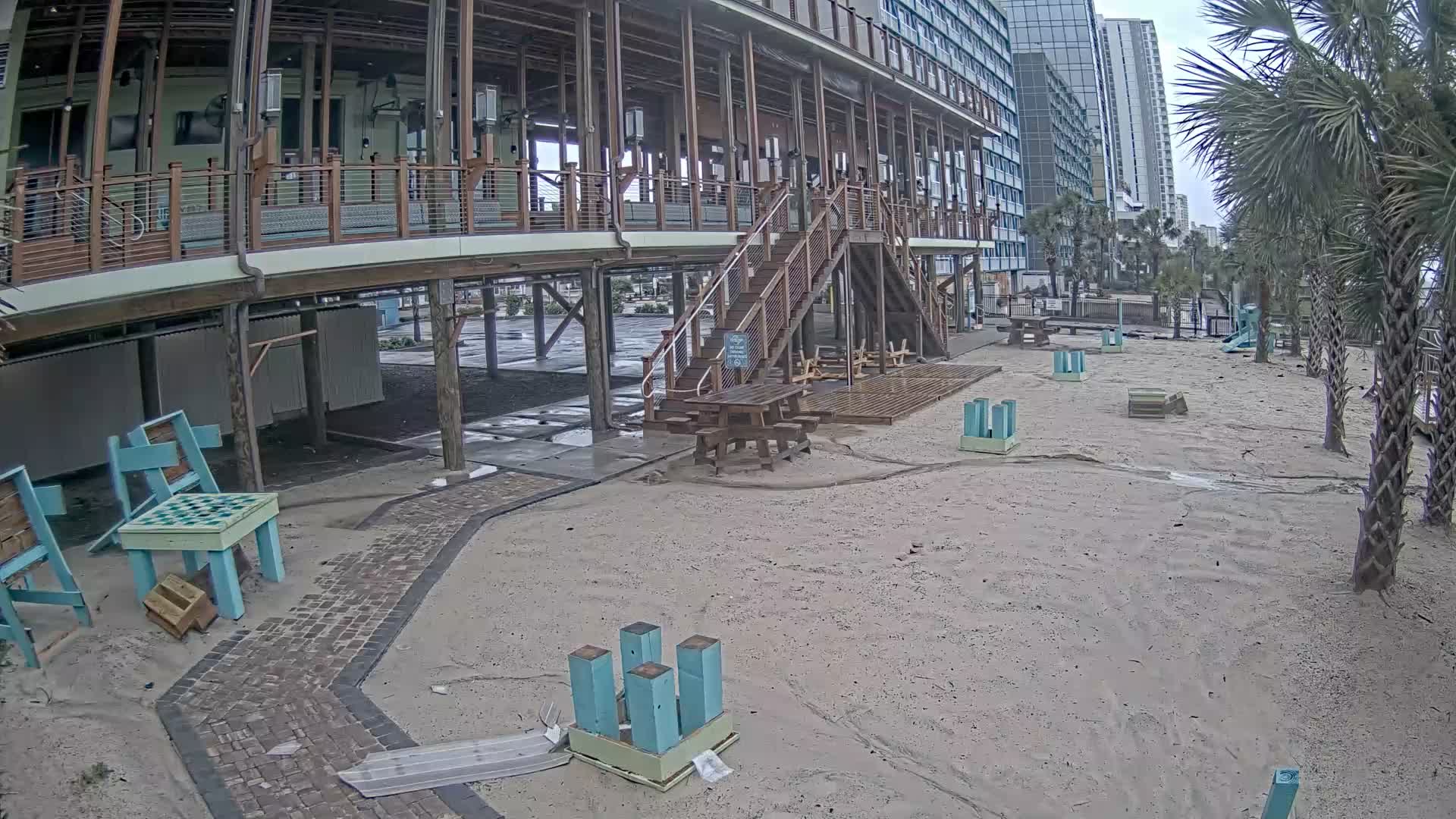 Riptydz Myrtle Beach Webcam 2 Recording for Dorian Approach (2019)