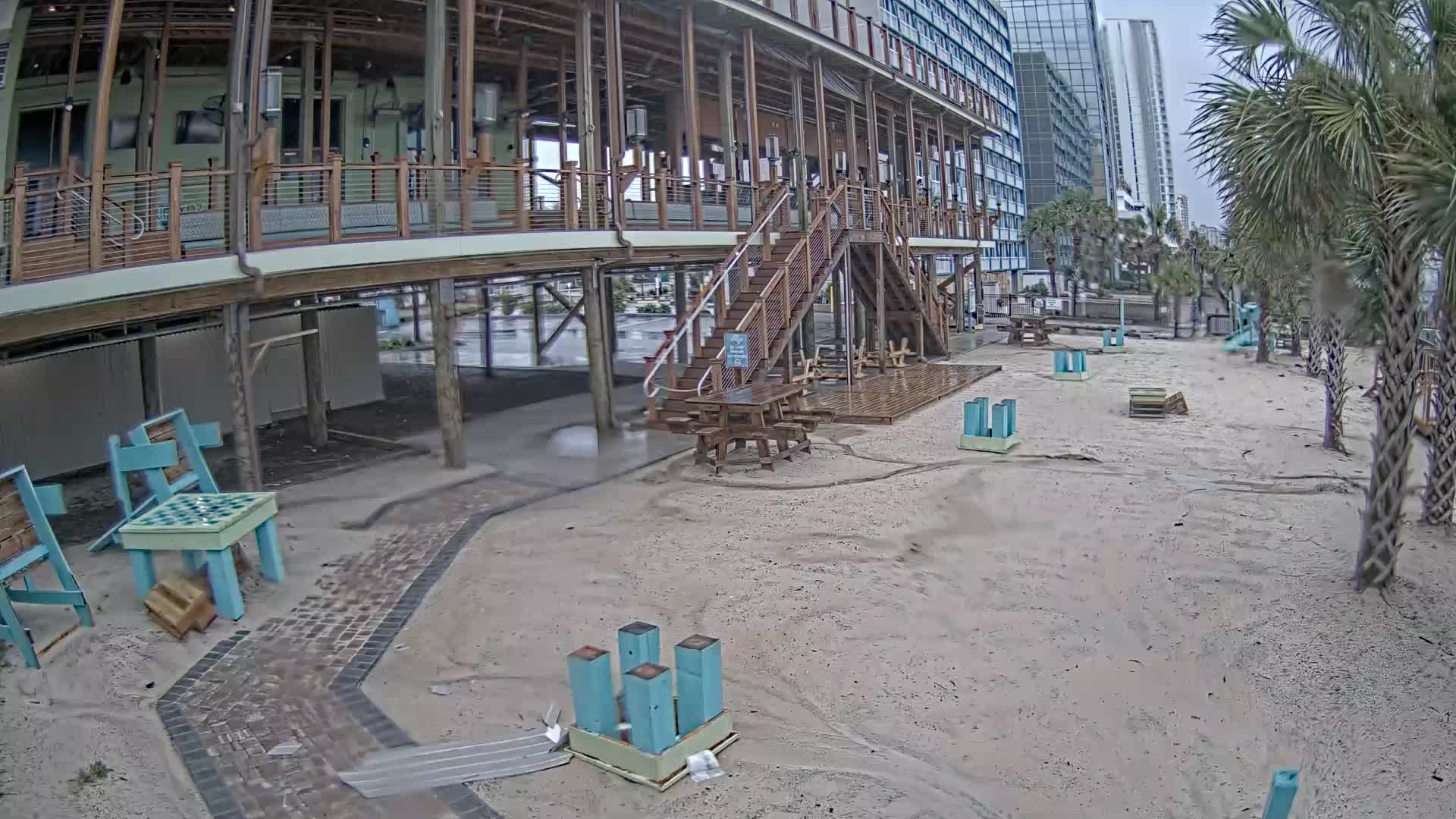 Riptydz Myrtle Beach Webcam 2 Recording for Dorian Approach (2019)