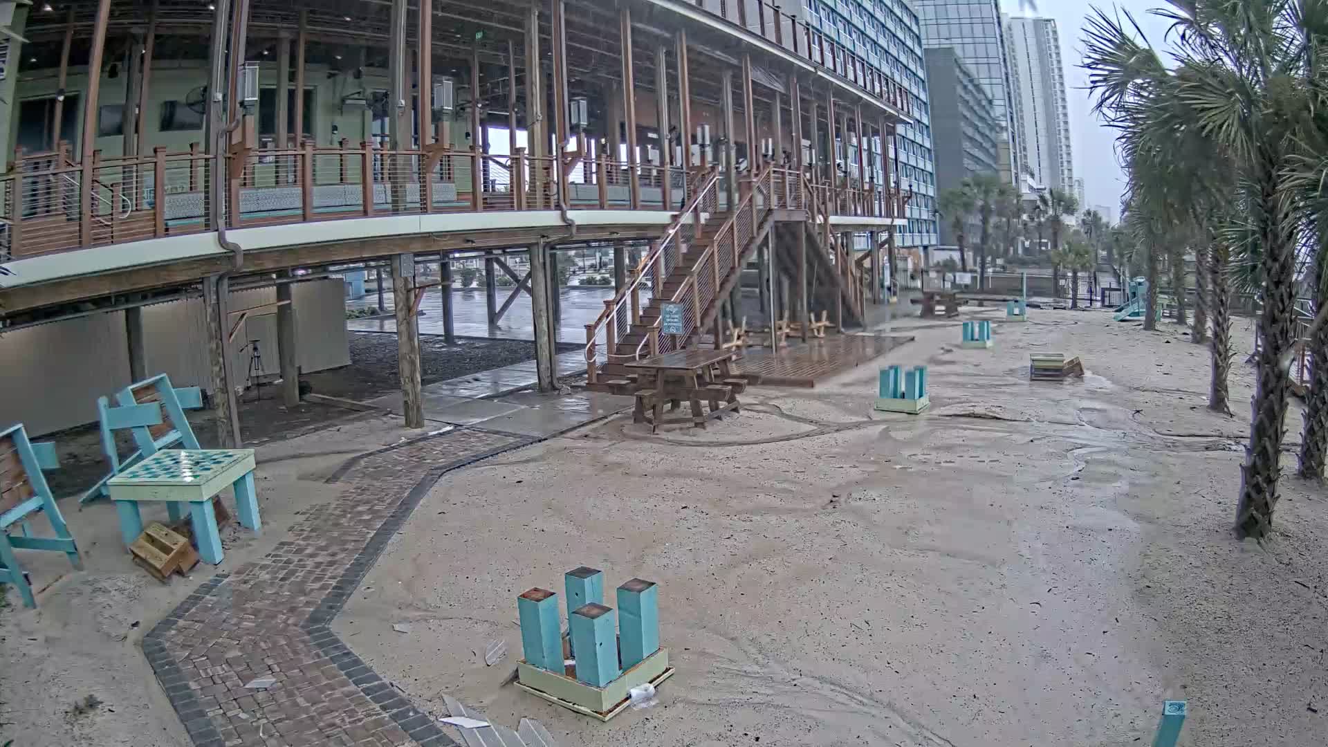 Riptydz Myrtle Beach Webcam 2 Recording for Dorian Approach (2019)