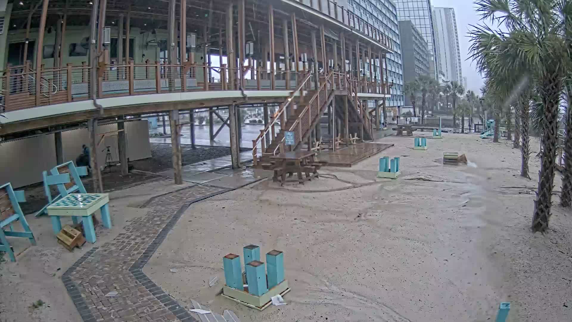 Riptydz Myrtle Beach Webcam 2 Recording for Dorian Approach (2019)