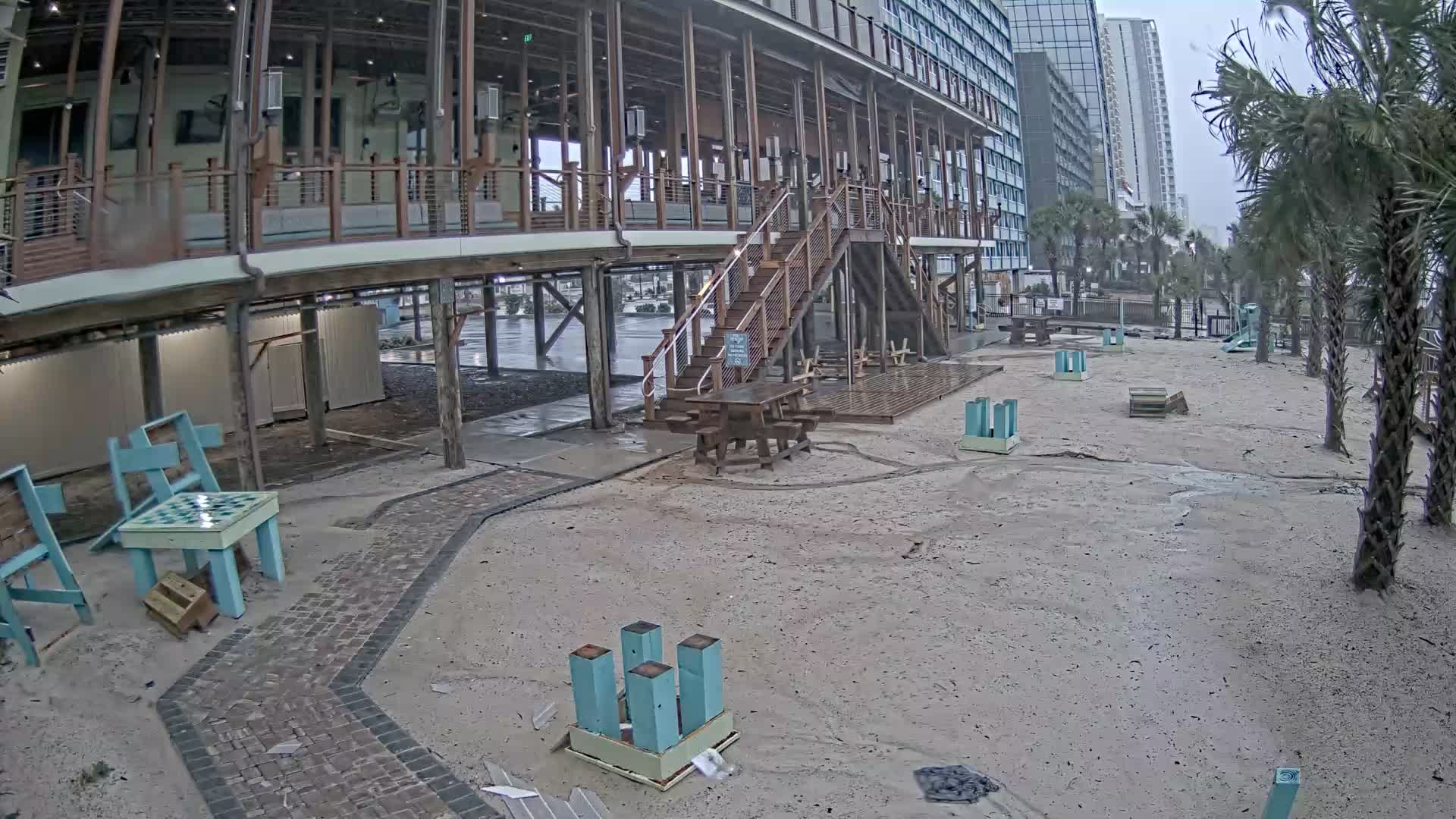 Riptydz Myrtle Beach Webcam 2 Recording for Dorian Approach (2019)