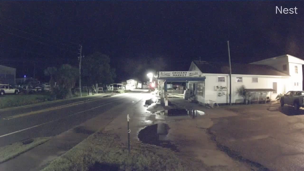 St Marks, FL Hurricane Track Cam 8 Recording Nestor (2019)