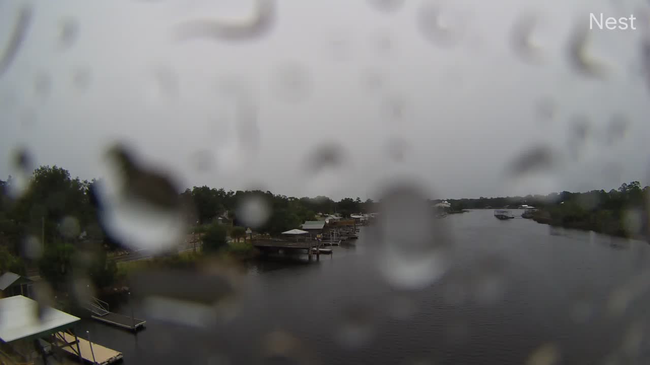 Steinhatchee, FL Hurricane Track Cam 11 Recording Nestor (2019)