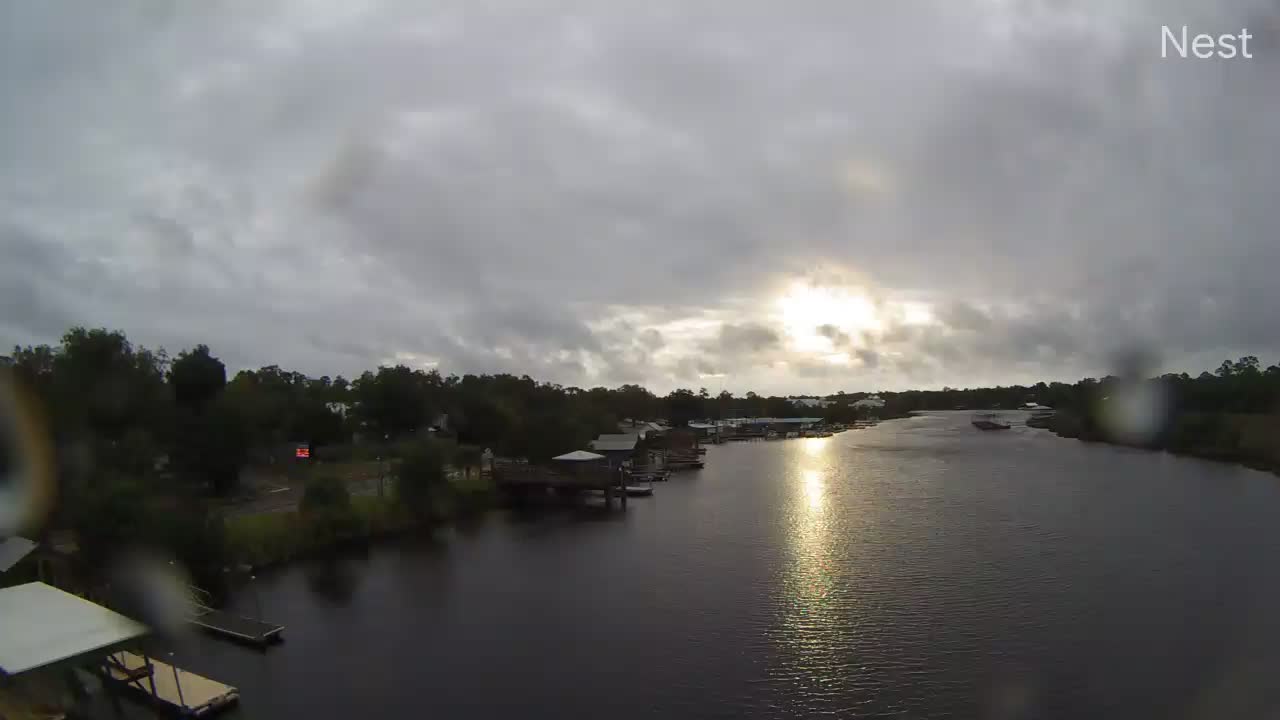 Steinhatchee, FL Hurricane Track Cam 11 Recording Nestor (2019)