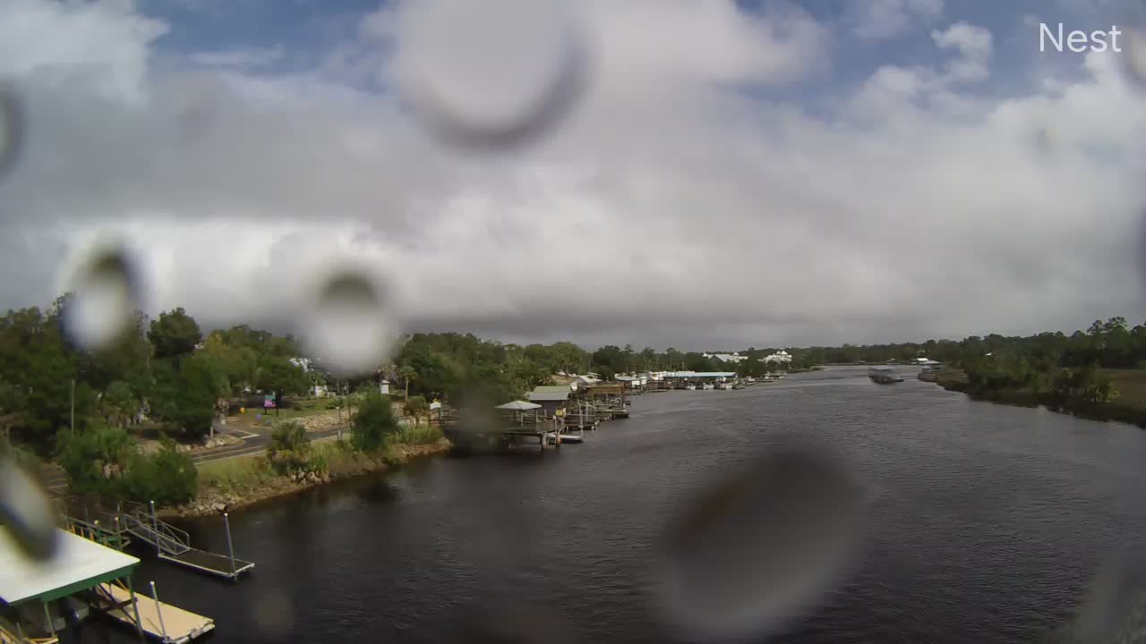 Steinhatchee, FL Hurricane Track Cam 11 Recording Nestor (2019)