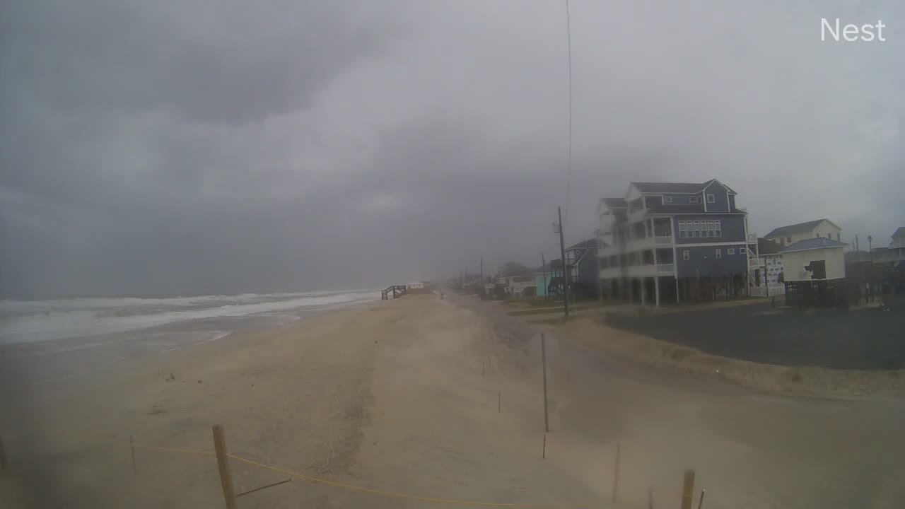 Surf City, NC Hurricane Track Cam 9 Recording Dorian (2019)