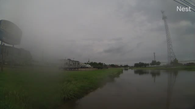 Houston, TX - TUrkey Creek Hurricane Track Cam 2 Recording Imelda (2019)