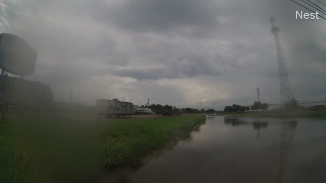 Houston, TX - TUrkey Creek Hurricane Track Cam 2 Recording Imelda (2019)