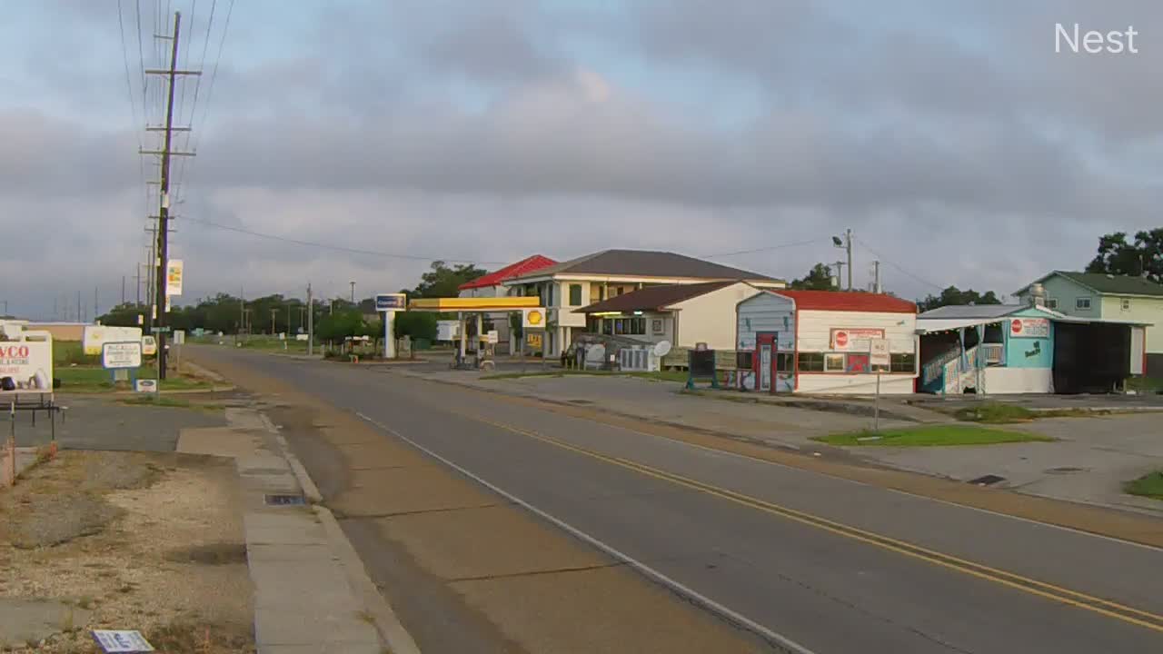 Cameron, LA Hurricane Track Cam 8 Recording Laura (2020)