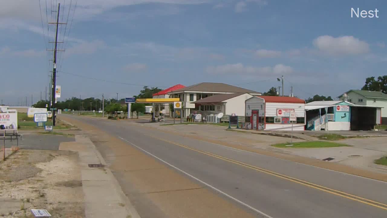 Cameron, LA Hurricane Track Cam 8 Recording Laura (2020)