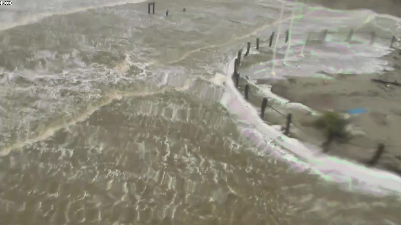 Corpus Cristi, TX Whitecap Beach Acess Recording Hanna (2020)