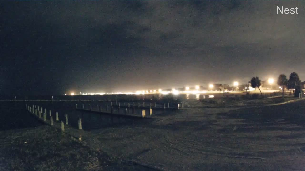 Hurricanetrack.com Courthouse Pier Cam 1 Zeta (2020)
