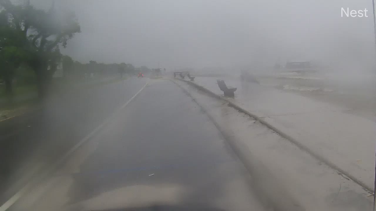 Hurricanetrack.com Mark Sudduth Vehicle Cam Cristobal (2020)