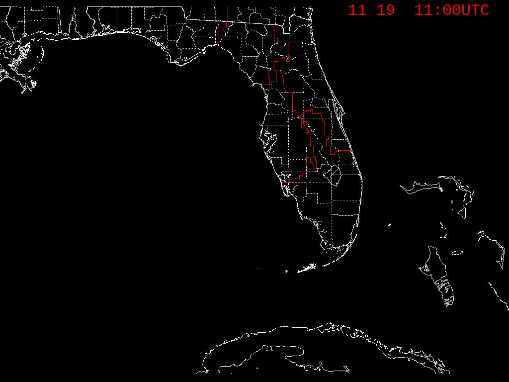 Florida Radar Recording From SFWMD for Eta Approach (2020)