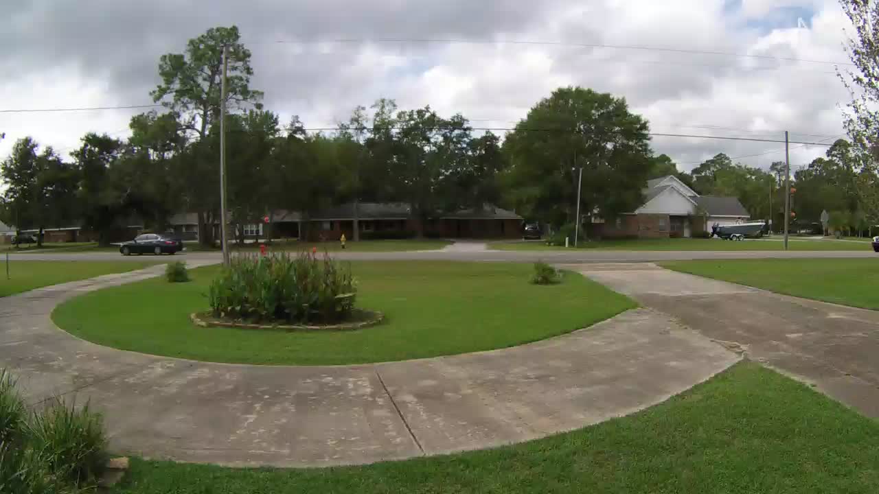 Gulfport, MS (Washington Ave) Hurricane Track Cam 11 Recording Sally (2020)