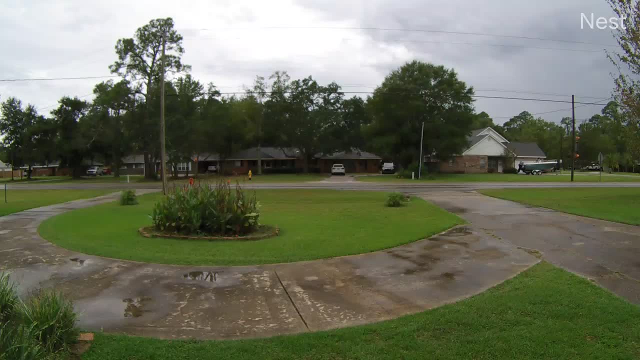 Gulfport, MS (Washington Ave) Hurricane Track Cam 11 Recording Sally (2020)