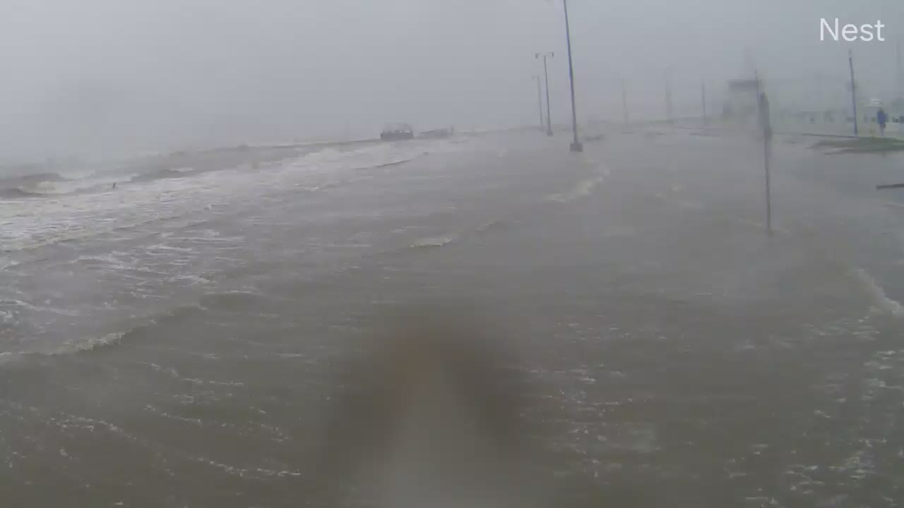Gulfport, MS Hurricane Track Cam 7 Recording Cirstobal (2020)