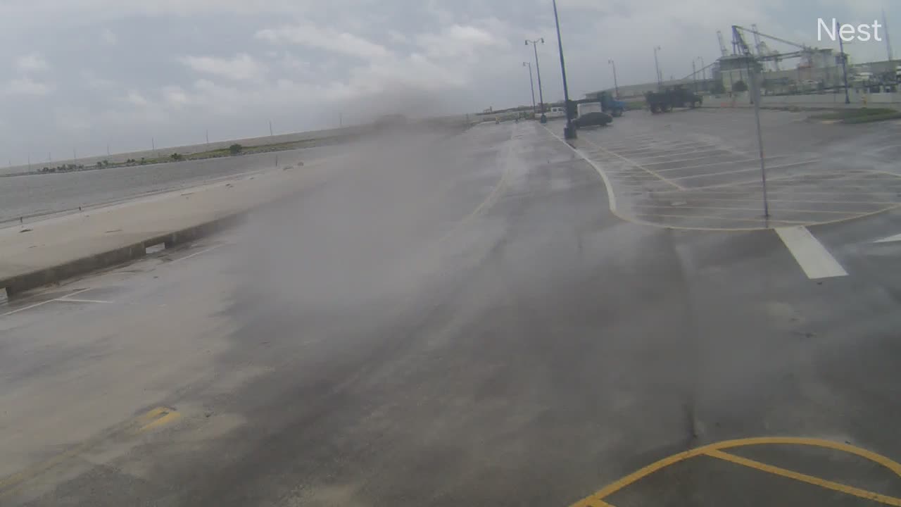 Gulfport, MS Hurricane Track Cam 7 Recording Cirstobal (2020)