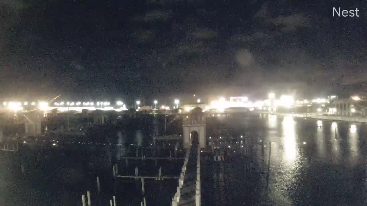 Gulfport, MS Harbor Hurricane Track Cam 15 Recording Sally (2020)