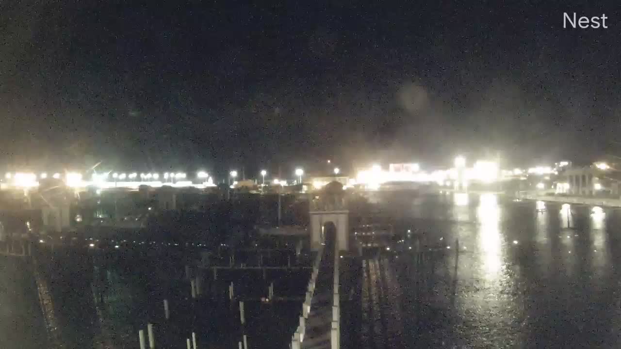 Gulfport, MS Harbor Hurricane Track Cam 15 Recording Sally (2020)