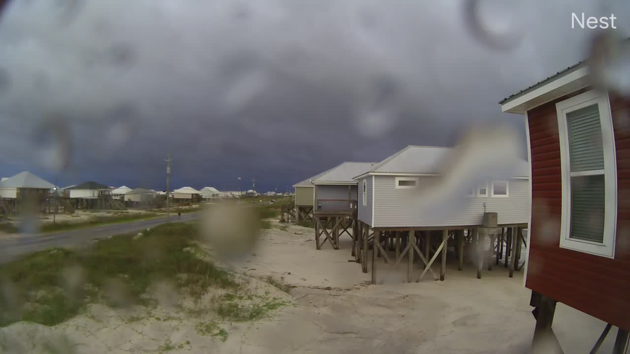 Dauphin Island, AL HurricaneTrack Cam 6 Recording Sally (2020)
