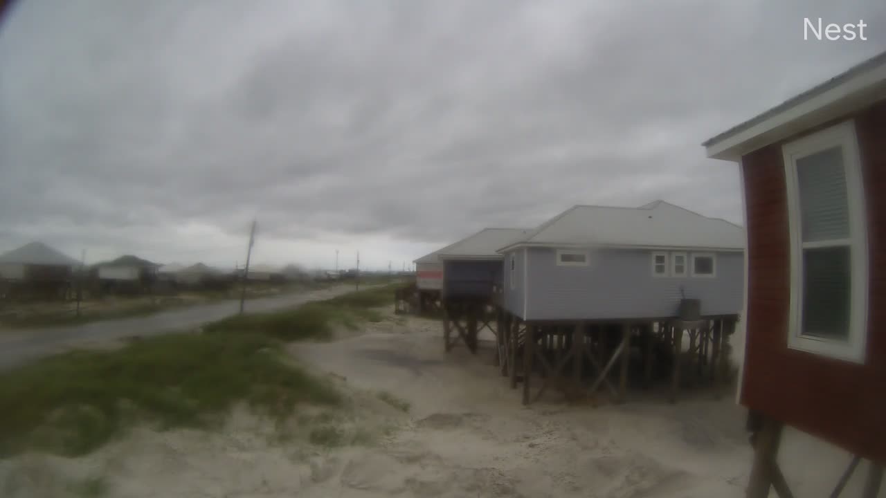 Dauphin Island, AL HurricaneTrack Cam 6 Recording Sally (2020)