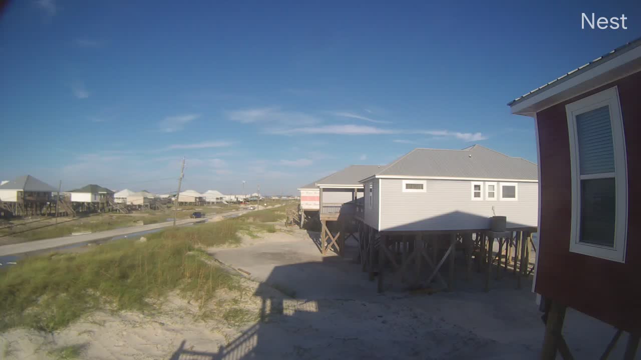 Dauphin Island, AL HurricaneTrack Cam 6 Recording Sally (2020)