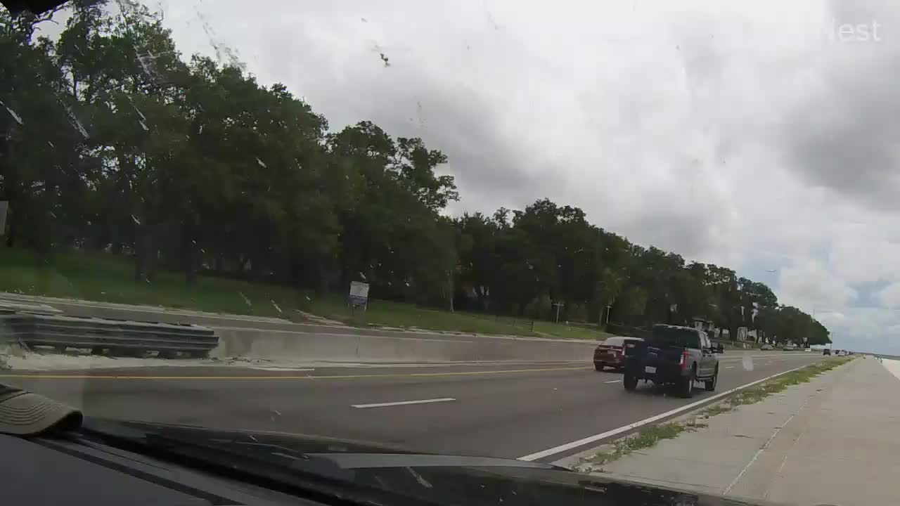 Hurricanetrack.com Mark Sudduth Vehicle Cam Sally (2020)