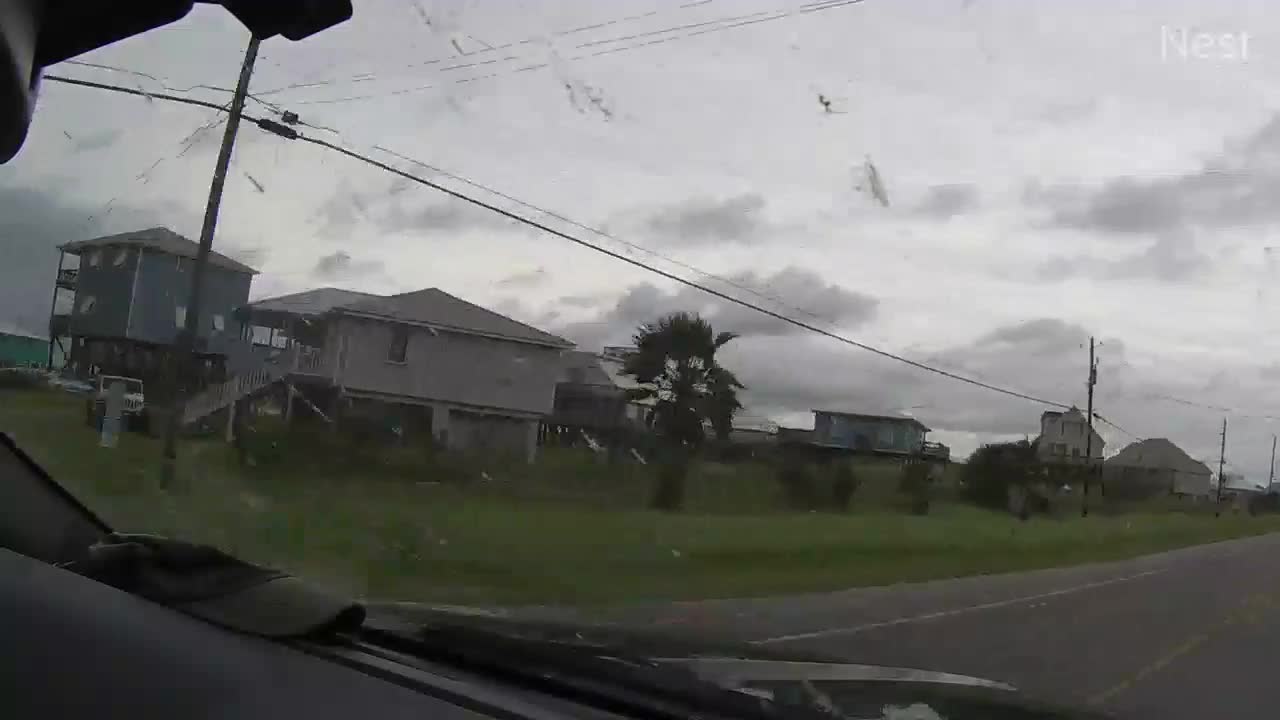 Hurricanetrack.com Mark Sudduth Vehicle Cam Sally (2020)