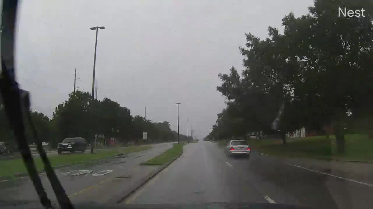 Hurricanetrack.com Mark Sudduth Vehicle Cam Sally (2020)