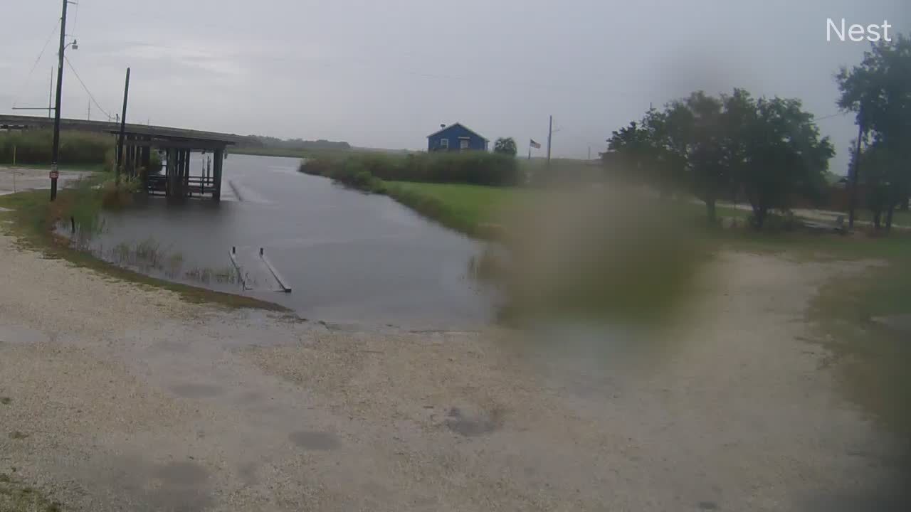 Hackberry, LA Hurricane Track Cam 7 Recording Laura (2020)