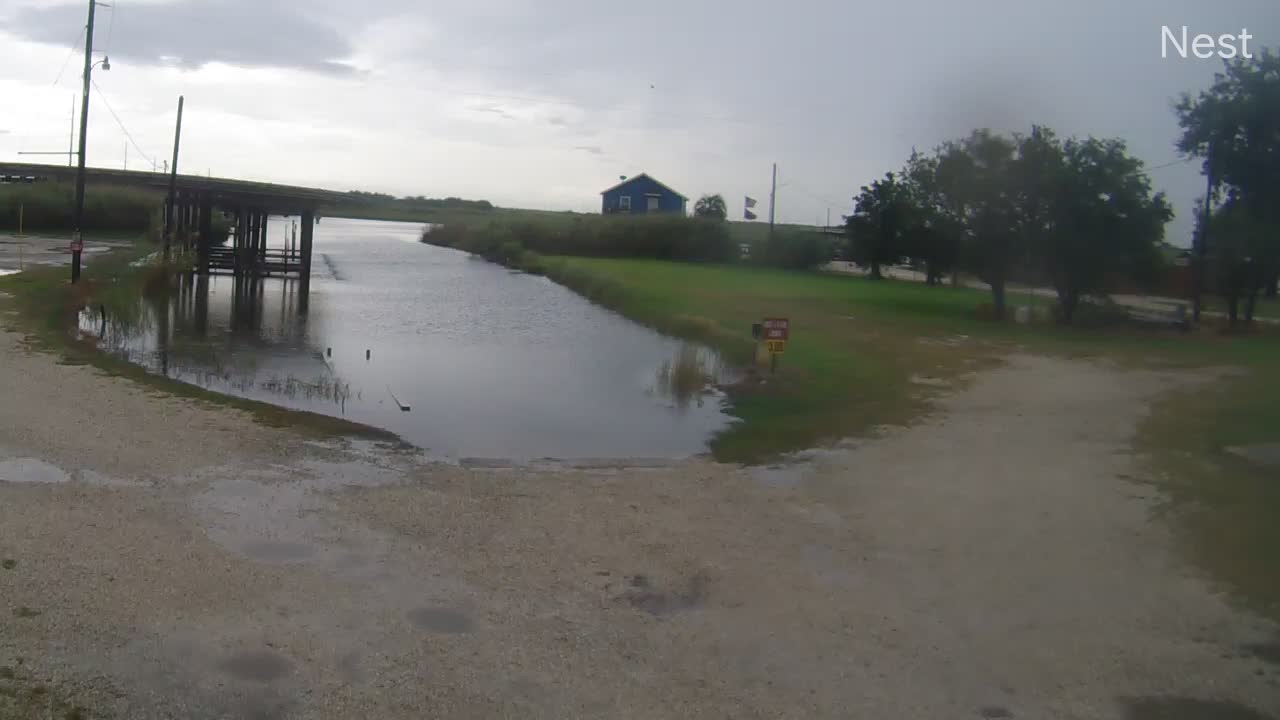 Hackberry, LA Hurricane Track Cam 7 Recording Laura (2020)