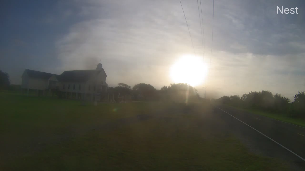 Johnson Bayou, LA (East of Sabine) Hurricane Track Cam 2 Recording Laura (2020)