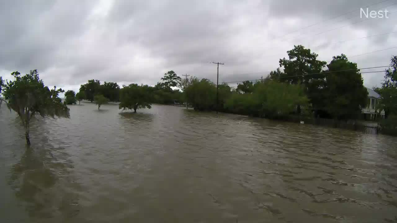 Mandeville, LA Hurricane Track Cam 8 Recording Cirstobal (2020)