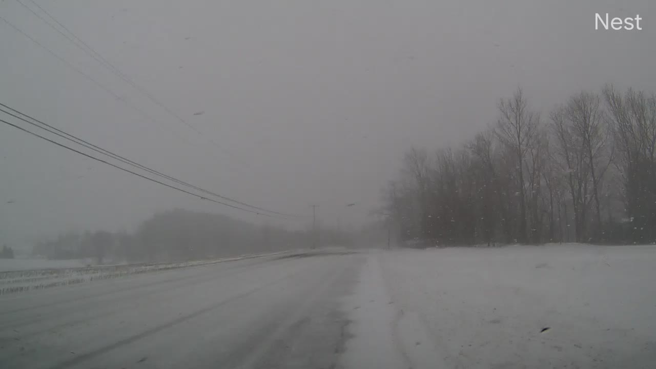 Hurricanetrack.com Mark Sudduth Vehicle Cam Feb 2020 Upstate NY Lake Effect Storm (2020)