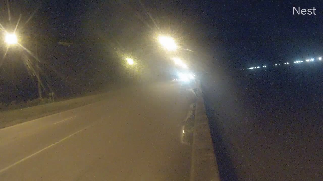 Battleship Parkway, Mobile, AL  - HurricaneTrack Cam 12 Recording Sally (2020)