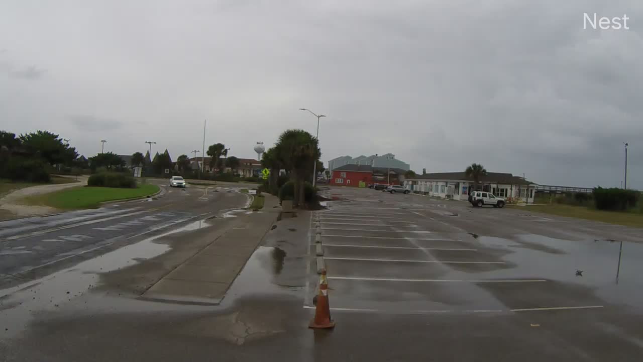 Ocean Isle Beach, NC Hurricane Track Cam 8 Recording Isaias (2020)
