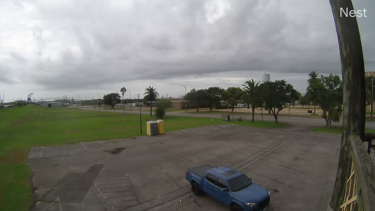 Port Arthur, TX Hurricane Track Cam 14 Recording Laura (2020)