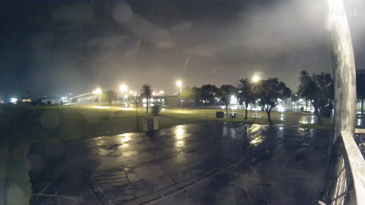 Port Arthur, TX Hurricane Track Cam 14 Recording Laura (2020)