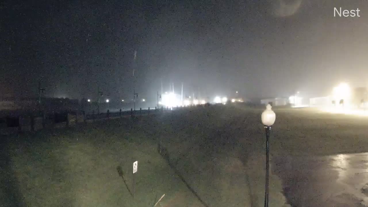 Port Arthur, TX Hurricane Track Cam 10 Recording Laura (2020)