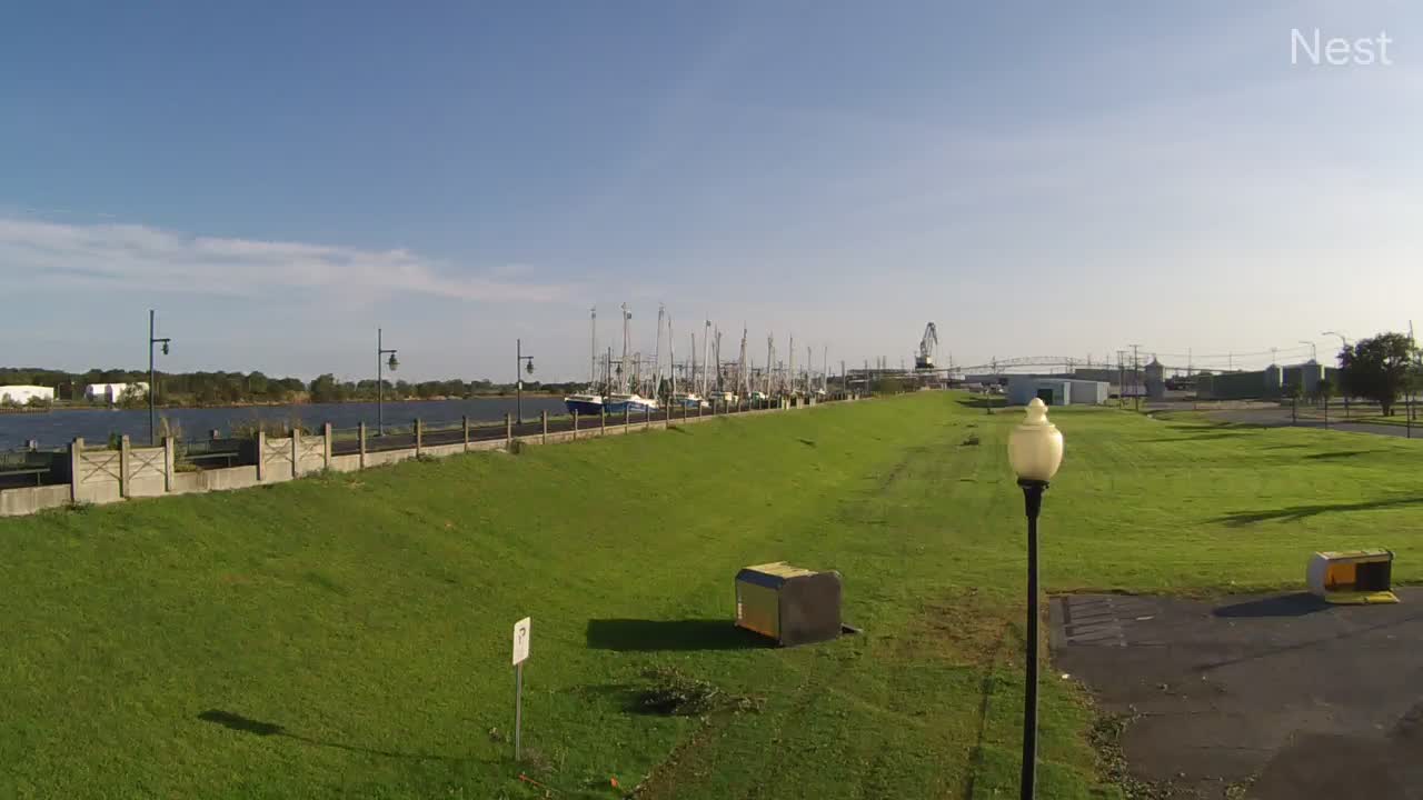 Port Arthur, TX Hurricane Track Cam 10 Recording Laura (2020)
