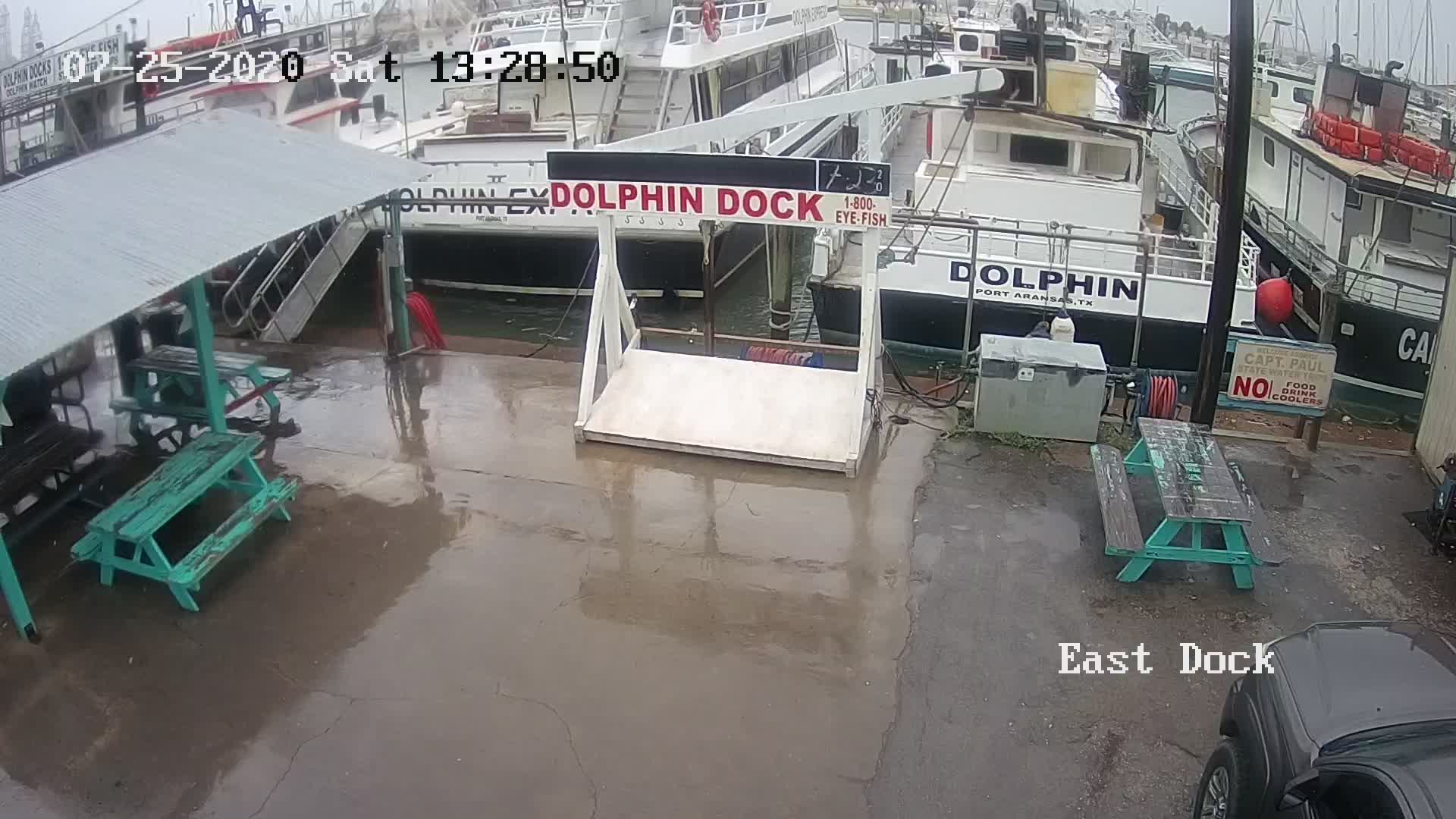 Port Aransas, TX Dolphin Dock Charters Webcam Recording Hanna (2020) Port Aransas, TX Dolphin Dock Charters Webcam Recording Hanna (2020)