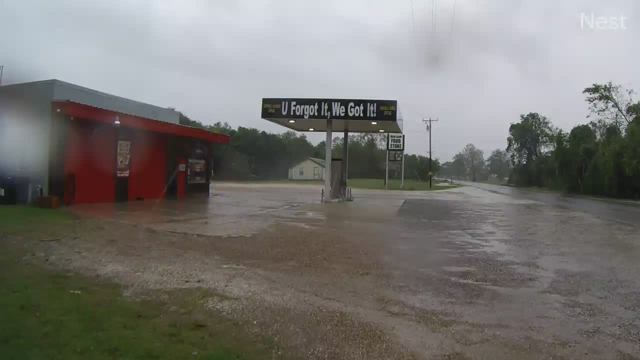Hurricanetrack.com Pecan Island Food Store, LA CAM Delta (2020)