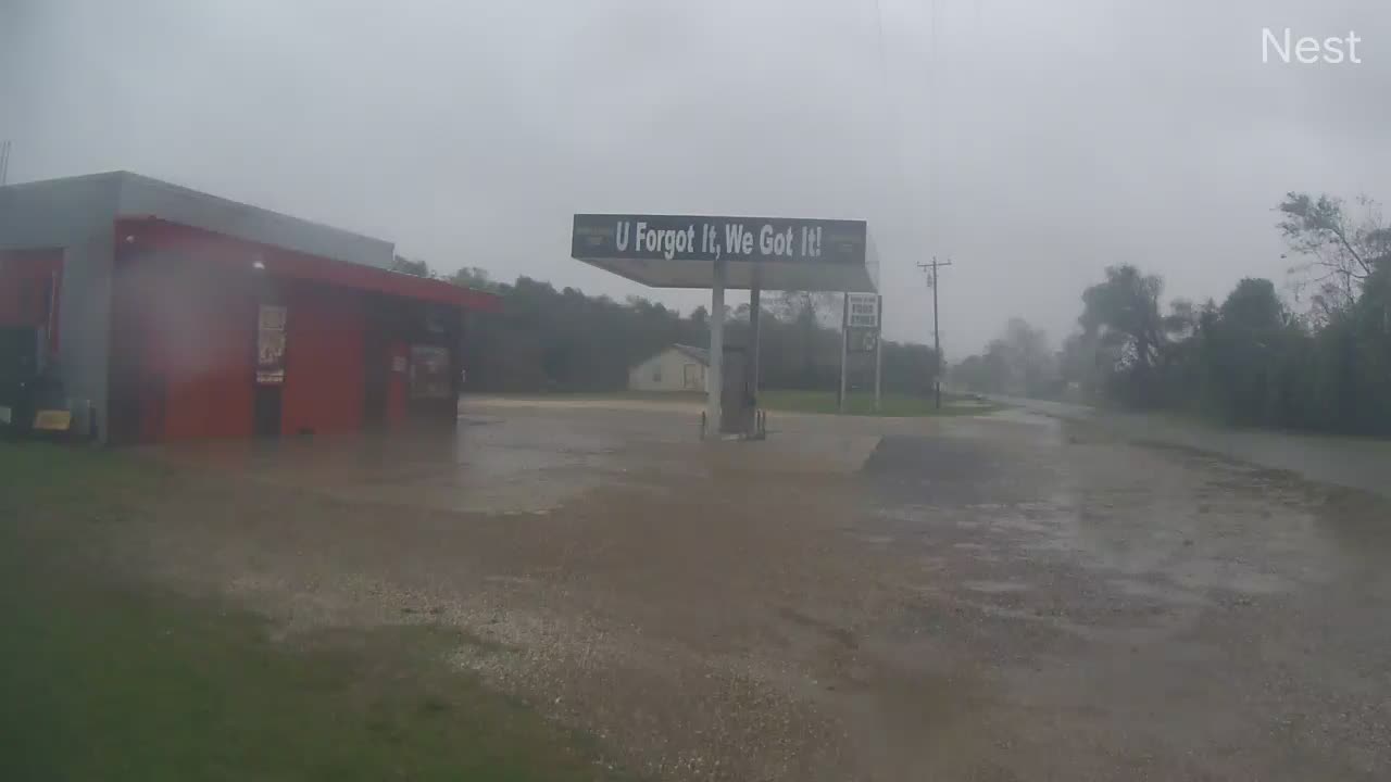Hurricanetrack.com Pecan Island Food Store, LA CAM Delta (2020)